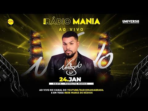 Rádio Mania  Ao Vivo | Naldo Benny