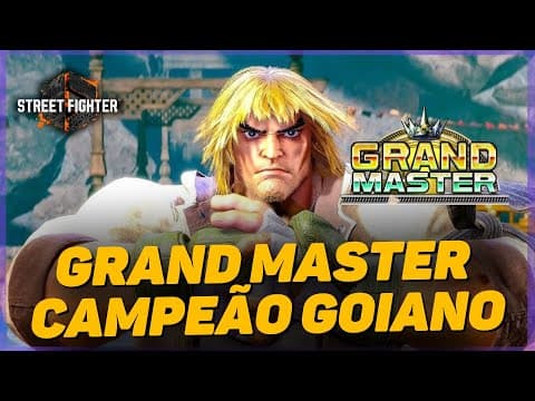 GOIANO SURPREENDE e vira GRAND MASTER no SF6! Ninguém acreditava! | Relato de um jogador