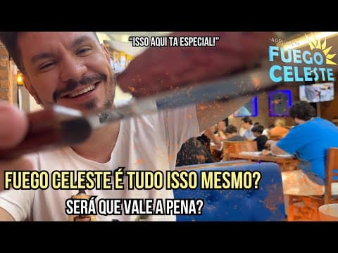 FUEGO CELESTE É BOM? Fui lá e me SURPREENDI! 🔥🥩