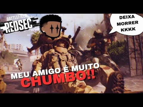MINHA PRIMEIRA VEZ NO BATTLEFIELD 6 REDSEC! ME SURPREENDI!