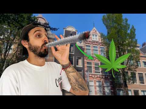 O famoso TURISMO CANÁBICO de Amsterdam