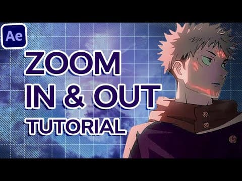 Smooth Zoom In & Out Transição | After Effects AMV Tutorial